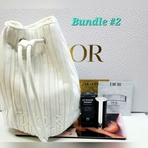 Dior White Cosmetic Bag